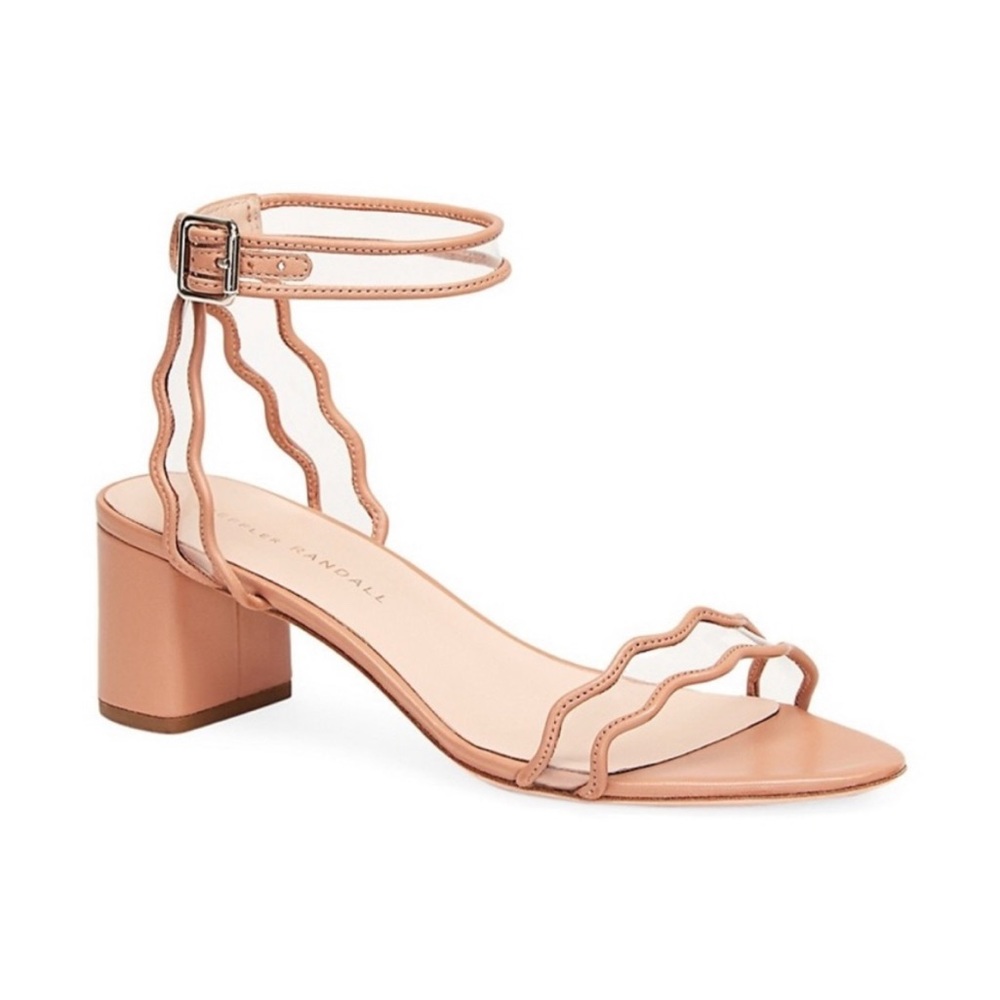 Loeffler Randall Tan Strappy Sandals